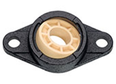 Paliers à semelle et paliers appliques à boîtier économique en métal