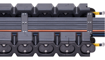 Chaîne porte-câbles off-shore (OCS)