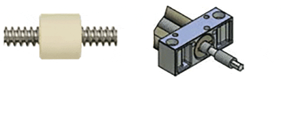 Ecrous pour vis hélicoïdales