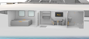 Solutions igus pour l'aménagement intérieur