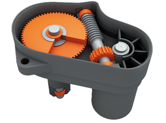 Schéma d'un actionneur