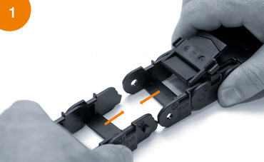 Consignes de montage pour système zipper