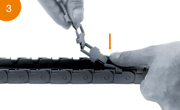 Consignes de montage pour système zipper