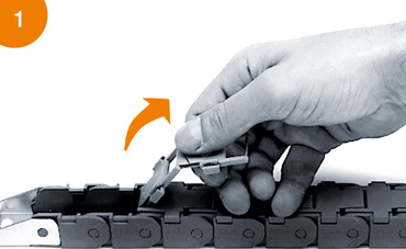 Consignes de montage pour système zipper