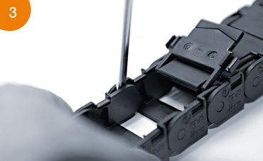 Consignes de montage pour système zipper