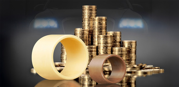 Les paliers lisses polymères iglidur sont plus légers