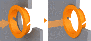 Montage d'un palier clips iglidur