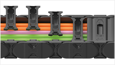 Chaîne porte-câbles E4Q