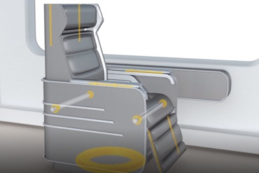 Application à l'intérieur, siège