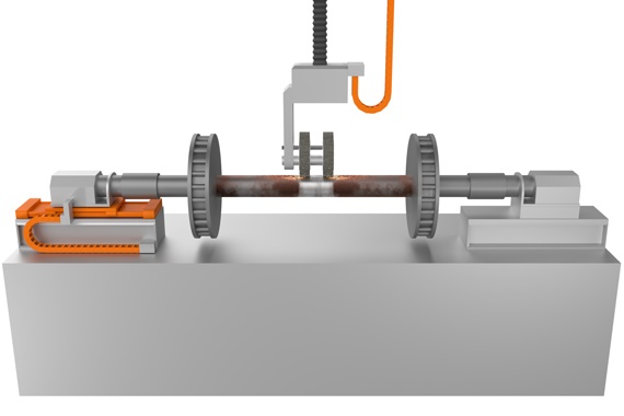 Entretien de jeux de roues avec des chaînes porte-câbles et des composants de technique linéaire drylin