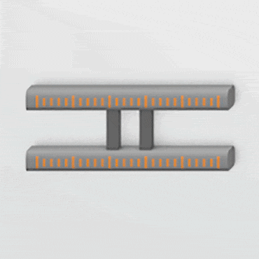 Entretoises ouvrables graduées