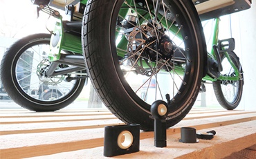 Vélo cargo électrique de la société chike