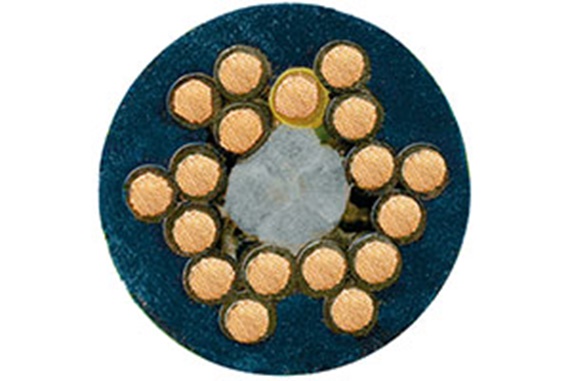 chainflex cores wound in bundles