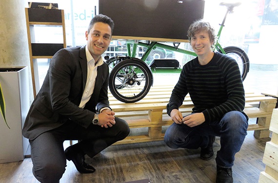 Manuel Prager (chike) et Kai Schmitz (igus)