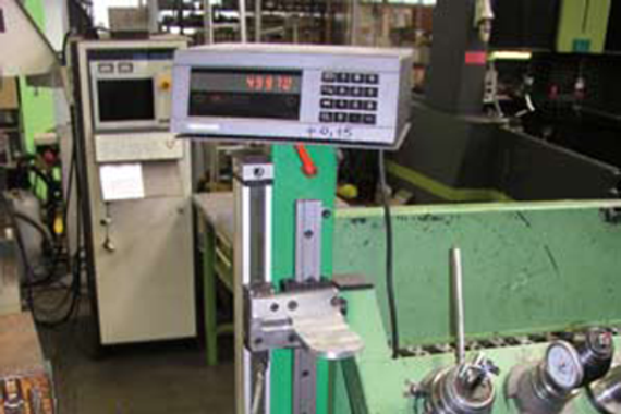 Rail drylin® T avec système de mesure pour outils