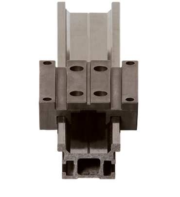 Rail en carbone drylin W avec chariot en polymère