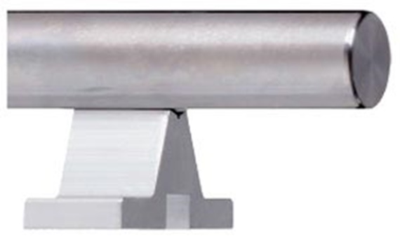 Shaft support blocks for Ø20 mm made of stainless steel VA