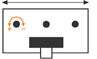 Réglage manuel du jeu drylin T