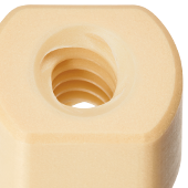 Cylindrique avec surface de serrage