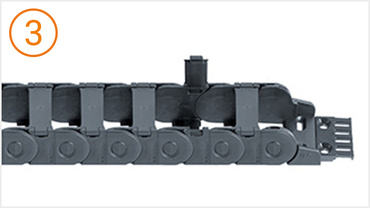 Chaîne porte-câbles E2