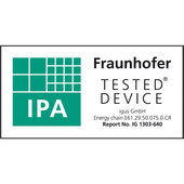 Chaînes porte-câbles convenant aux salles blanches