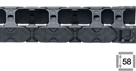 Chaîne porte-câbles H4Q.58