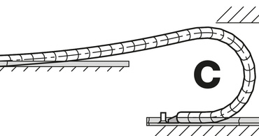 Chaînes porte-câbles autoportantes