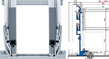 Goulottes de guidage