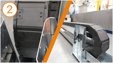 Chaîne porte-câbles