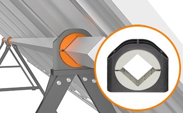 Paliers à semelle igubal ESMQ dans des installations solaires