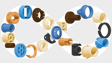Paliers sur mesure fabriqués par igus® pour répondre à vos besoins