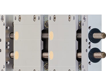 Unité linéaire à entraînement à double vis