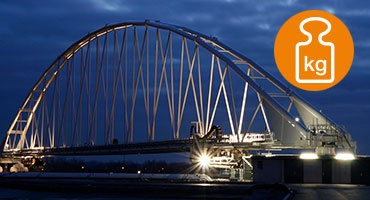 Charges élevées : 100 kg/m