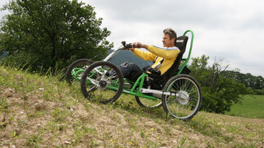 Quadrix all-terrain wheelchair