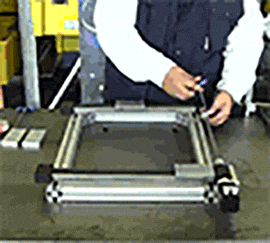 Assembly instructions flat linear robot