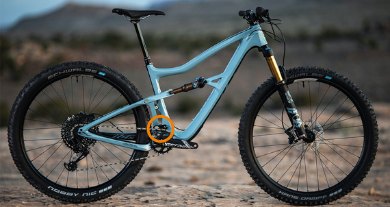 ibis Ripley avec marquage du bas du DW-Link