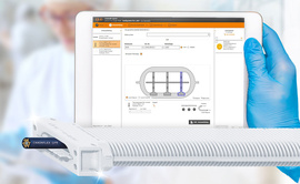 Interior separation configurator for e-skin