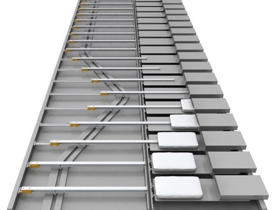 Poste d'alimentation en produits