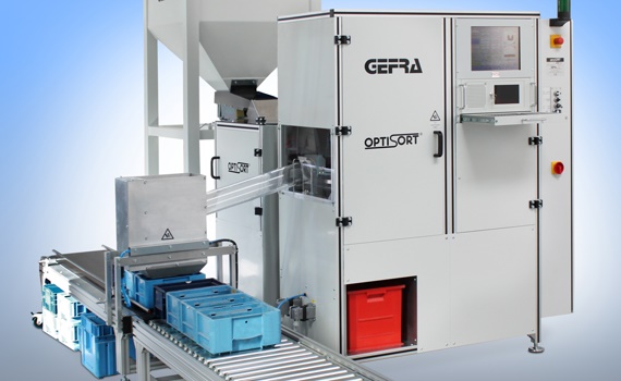 Installation de contrôle visuel de pièces