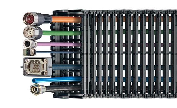 Systèmes de chaînes porte-câbles readychain prêts à monter