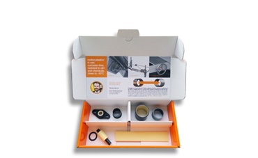 Boîte d'échantillons pour le frêt ferroviaire