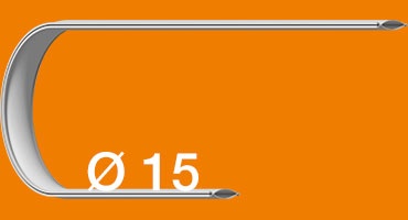Size 15mm closed
