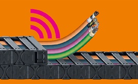 Exemples d'applications plastiques intelligents pour chaînes porte-câbles + câbles