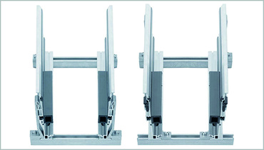 Goulotte de guidage en aluminium