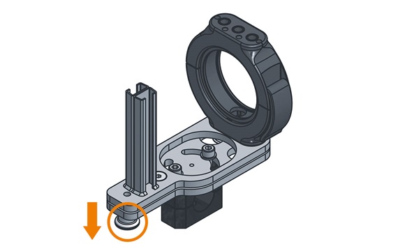 Dispositif d'échange rapide triflex R