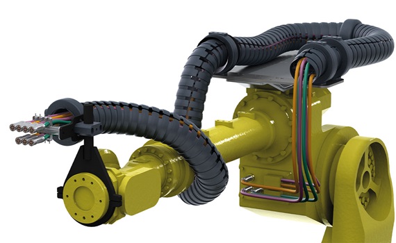 Animation bride de serrage axe 6