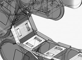 Plan de la chaîne porte-câbles