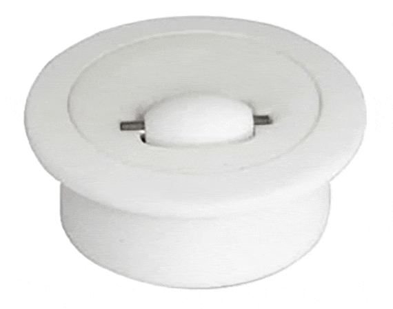 Axial ball transfer unit made of plastic