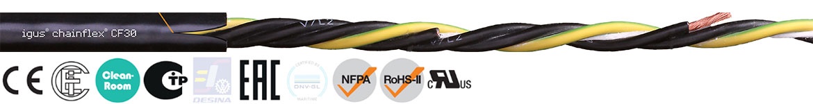 Câble de puissance pour moteurs CF30.15.04