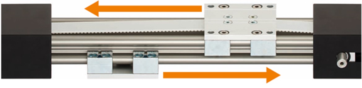 Avec chariots dos à dos